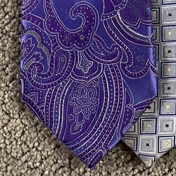 Lot of 7 Donald Trump Signature Collection Ties Necktie Tie Silk - Picture 2 of 15